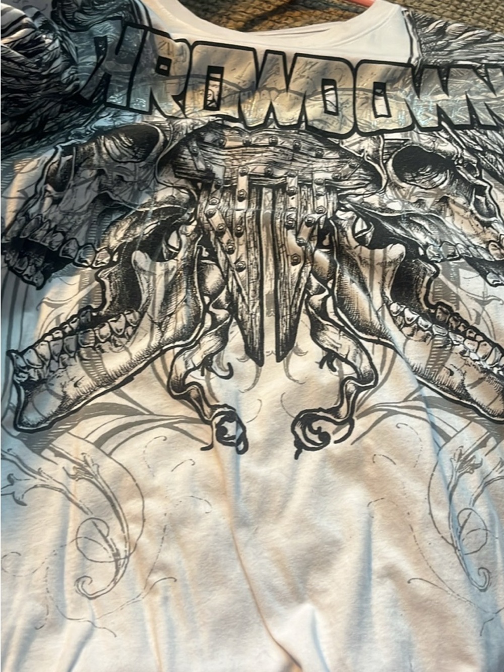 Throw down tee shirt